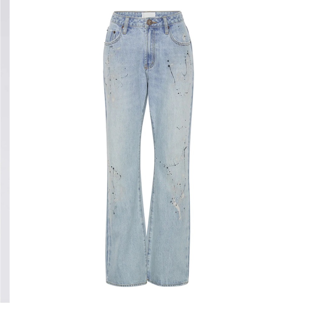 NWT One teaspoon Charlie High Waist Slim Flared Denim Jeans size 0 size 24